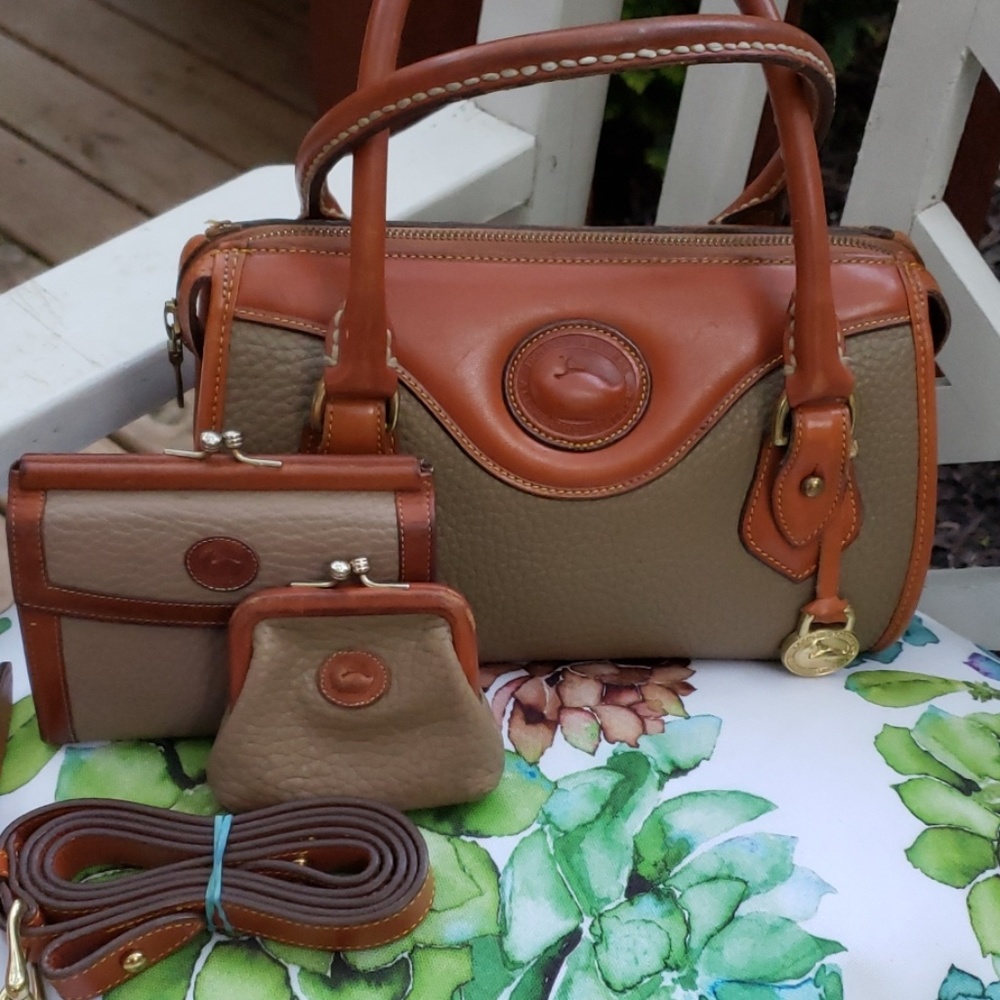 Dooney & Bourk Purse, small billfold w/ change purse.